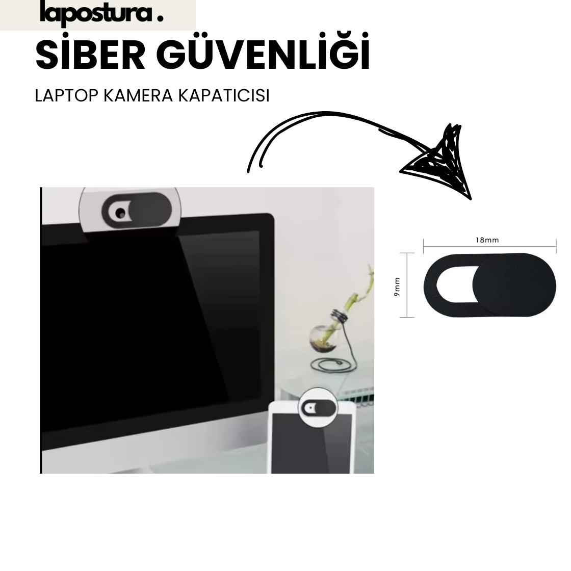 Siber Güvenlik Amaçlı Kamera Kapatıcısı